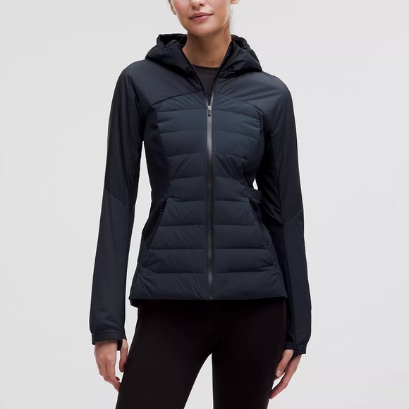Lululemon Down for It All Jacket - Black - Size 2 - Picture 1 of 5